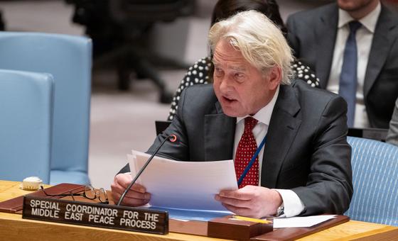 L'envoyé de l'ONU condamne avec véhémence l'assaut contre Israël